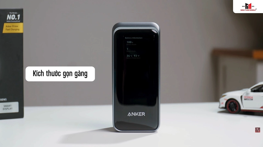 Review pin dự phòng sạc nhanh Anker Prime 20.000 mAh 200W