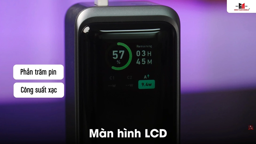 Review pin dự phòng sạc nhanh Anker Prime 20.000 mAh 200W