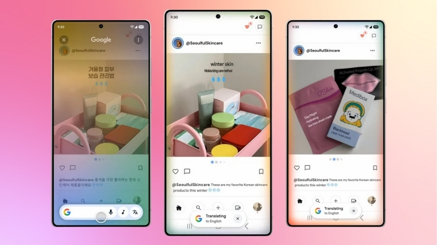 Khoanh tròn để tìm kiếm 