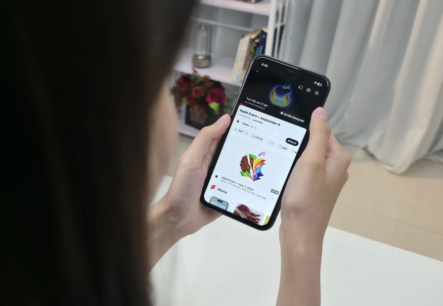 Cách xem sự kiện ra mắt sản phẩm của Apple tháng 9/2025