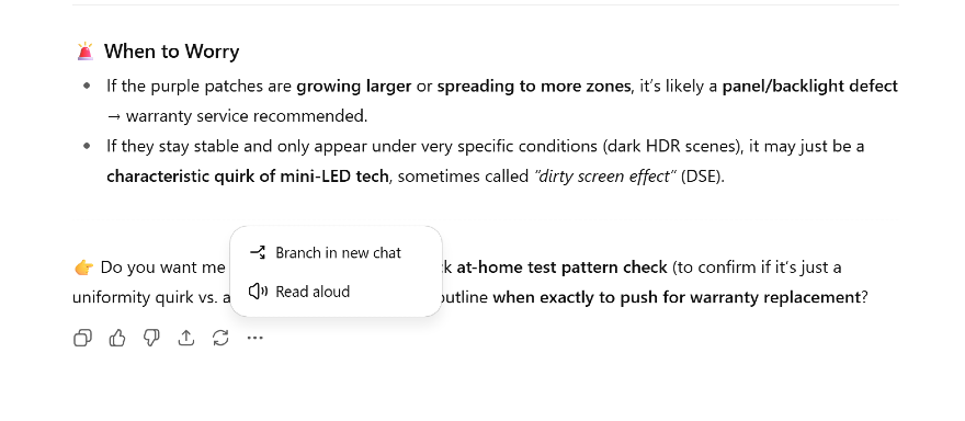 Phân nhánh chat trong ChatGPT