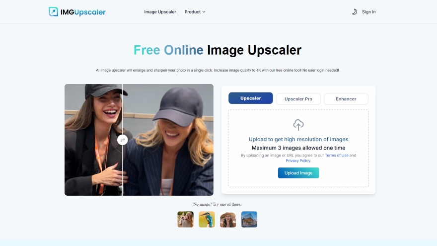 Tăng chất lượng ảnh AI mờ thành 4K