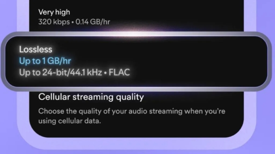 Spotify ra mắt chất lượng lossless