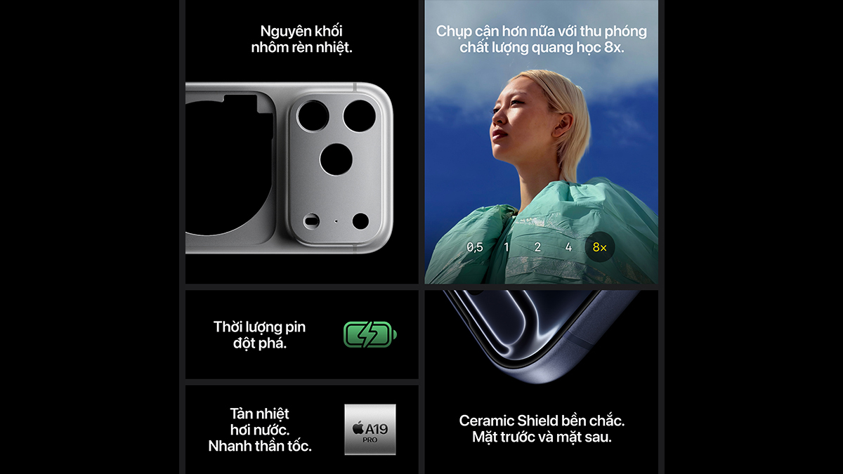 Chip A19 Pro với hiệu năng đỉnh cao