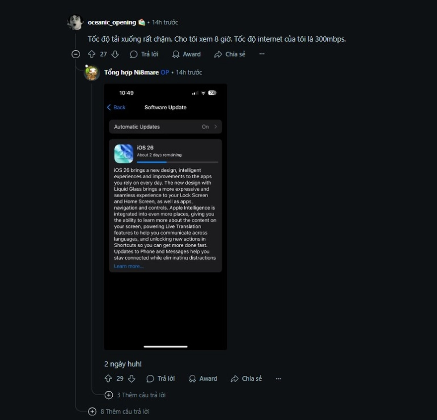 Người dùng phản hồi thế nào về bản iOS 26 chính thức