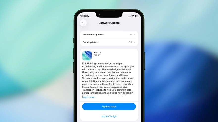 So sánh iOS 18.7 và iOS 26: nên cập nhật phiên bản nào?