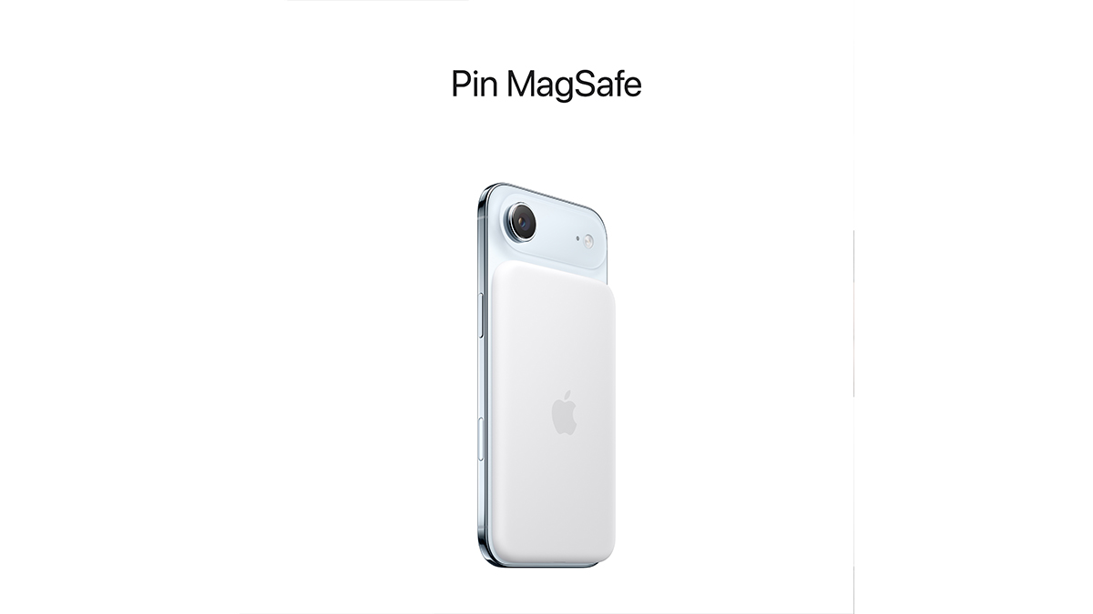 Phụ kiện đồng bộ hơn với pin magsafe