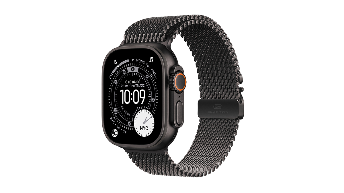 Apple Watch Ultra 3 (2025) 49mm 5G Viền Titan Dây Thép