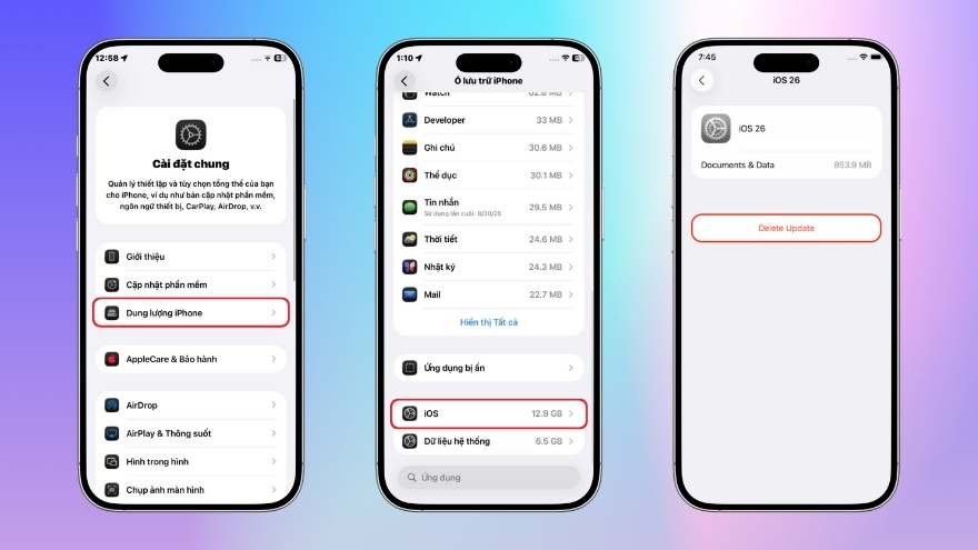 Cách tắt cập nhật iOS tự động