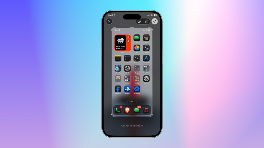 Cách tắt bản xem trước mỗi khi chụp ảnh màn hình trên iOS 26