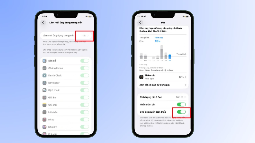 Cách tối ưu pin khi cập nhật lên iOS 26