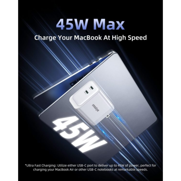 Công suất mạnh mẽ, sạc được laptop