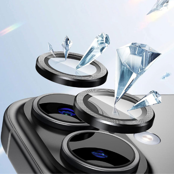 Khung kim loại và kính cường lực 9H