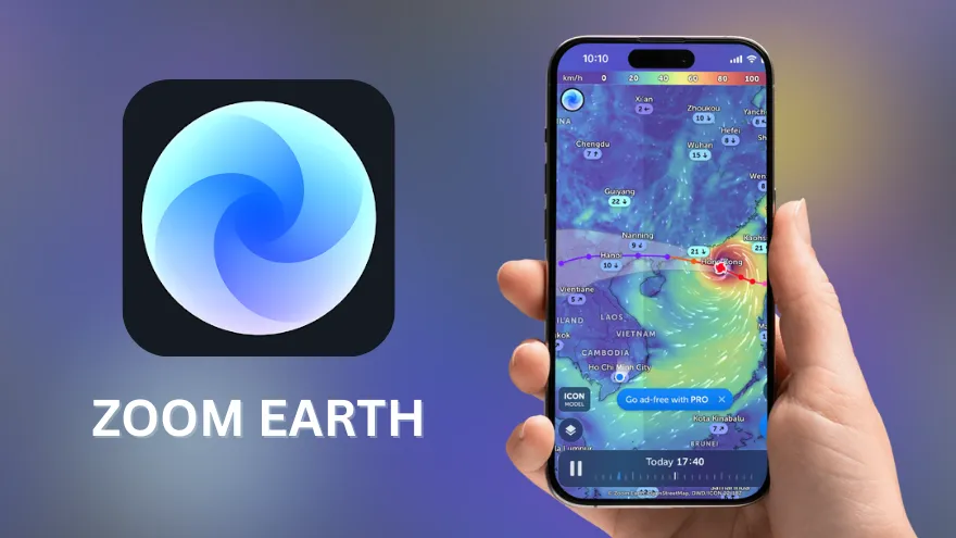 4 ứng dụng theo dõi trực tiếp bão số 9 Ragasa