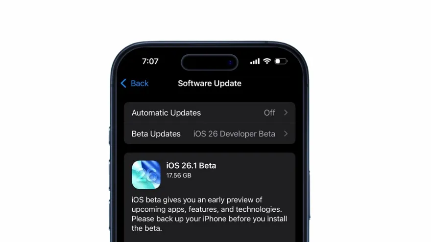 Ai nên nâng cấp iOS 26.1 Beta 1 lúc này?