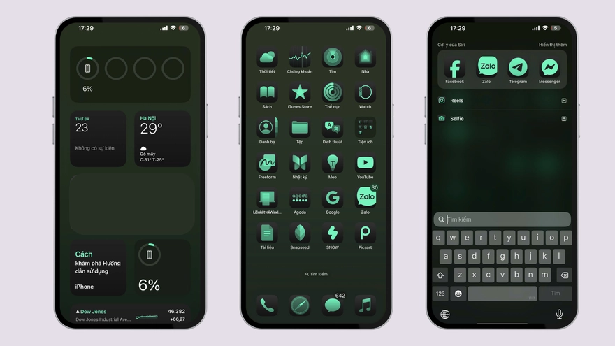iOS 26: Tự do tô màu biểu tượng ứng dụng trên iPhone 17