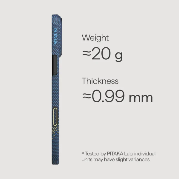 Độ mỏng 0.9mm và kỹ thuật Amber Magnet Film