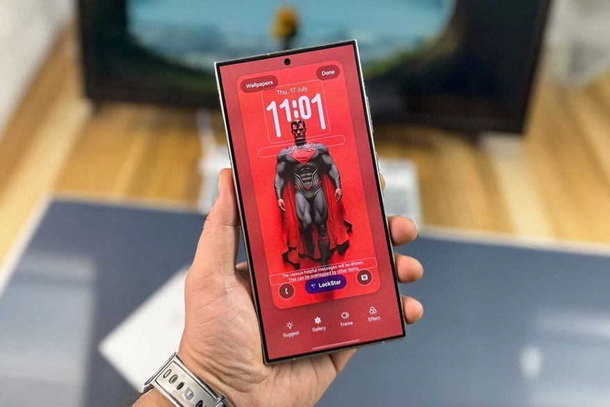 One UI 8.5 ra mắt 3 mẫu đồng hồ trên màn hình khóa mới siêu đẹp