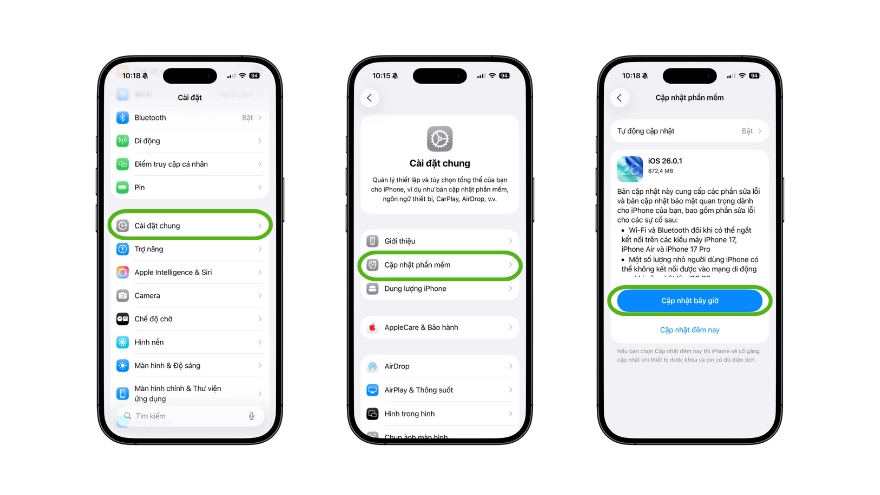 Apple phát hành iOS 26.0.1 với tính năng gì mới?