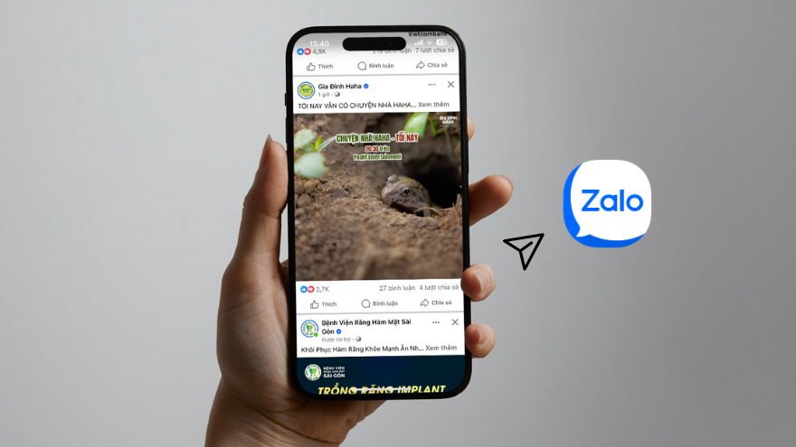 Cách đăng bài đồng thời trên Facebook và Zalo đơn giản nhất