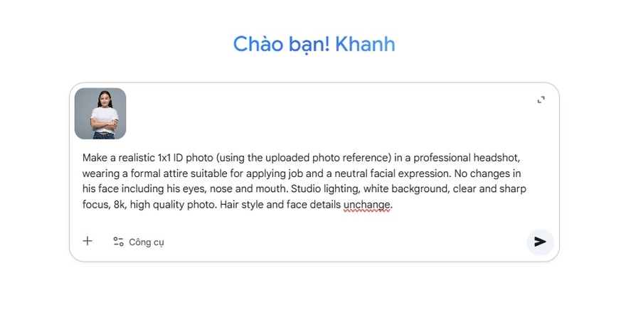 Câu lệnh tạo ảnh thẻ đẹp hơn ngoài tiệm trong 1 phút