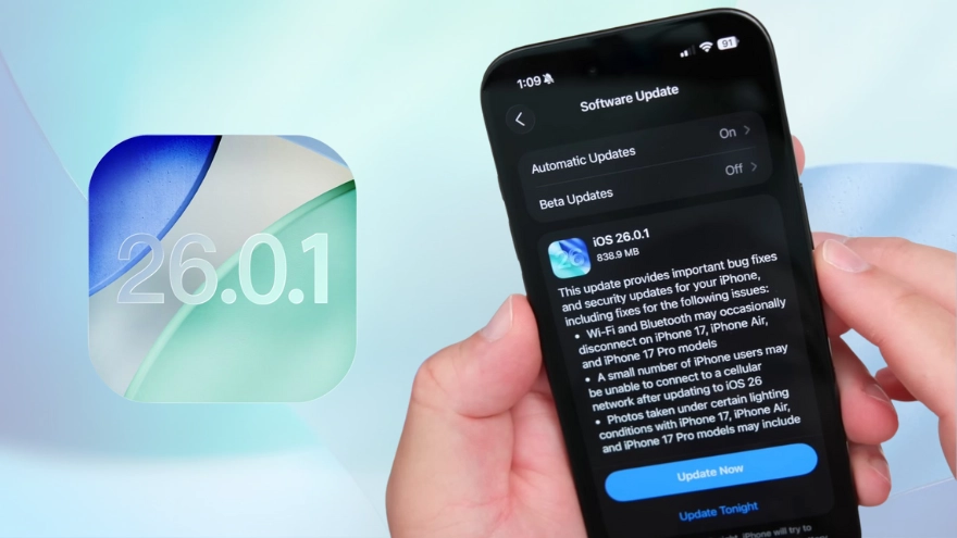Đánh giá hiệu năng và pin của iOS 26.0.1 vừa ra mắt