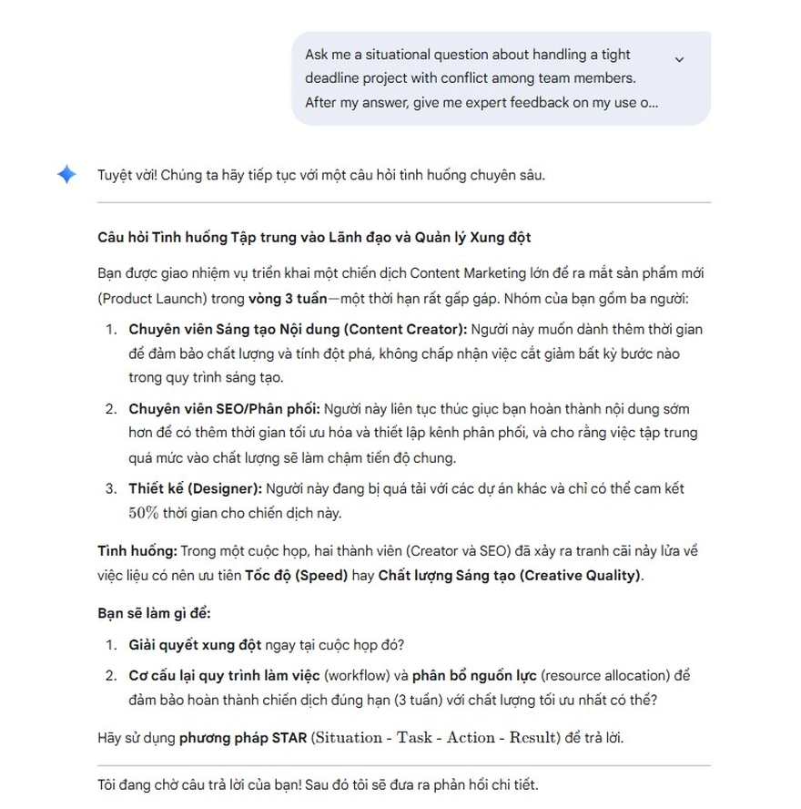 Câu lệnh AI giúp bạn đậu phỏng vấn mùa layoff cuối năm