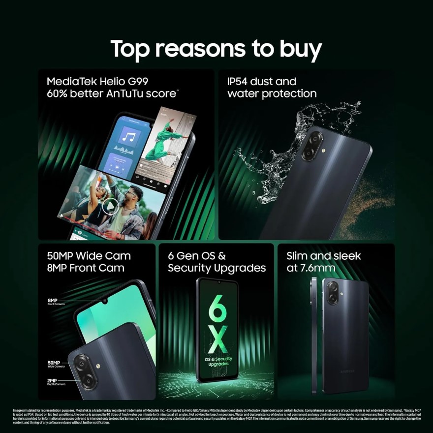 Samsung lặng lẽ tung ra Galaxy M07