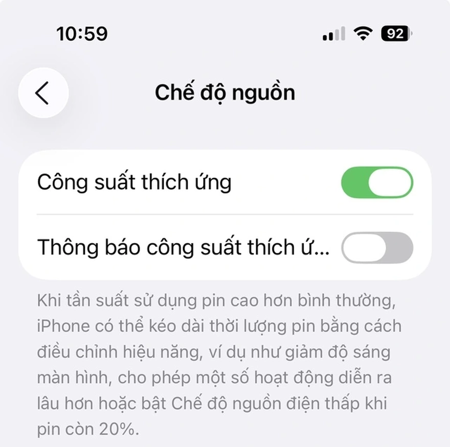 5 cài đặt 'ẩn' trên iOS 26 gây hao pin cần thay đổi ngay