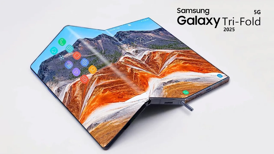 Điện thoại ba gập đầu tiên của Samsung có gì mới?