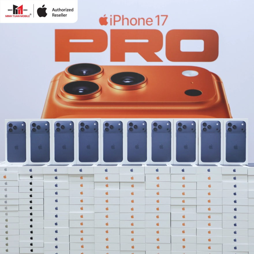 khuyến mãi iphone 17 pro deep blue
