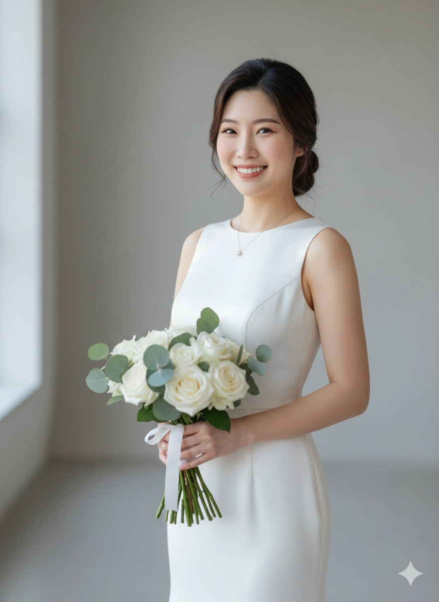 Câu lệnh AI tạo concept nàng dâu đẹp lung linh