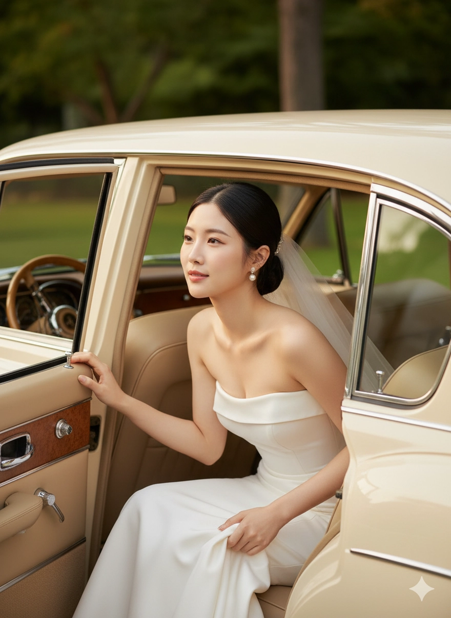 Câu lệnh AI tạo concept nàng dâu đẹp lung linh