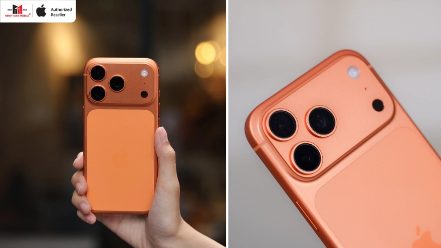 iPhone 17 Pro màu Cam Vũ Trụ sẵn hàng tại Minh Tuấn Mobile