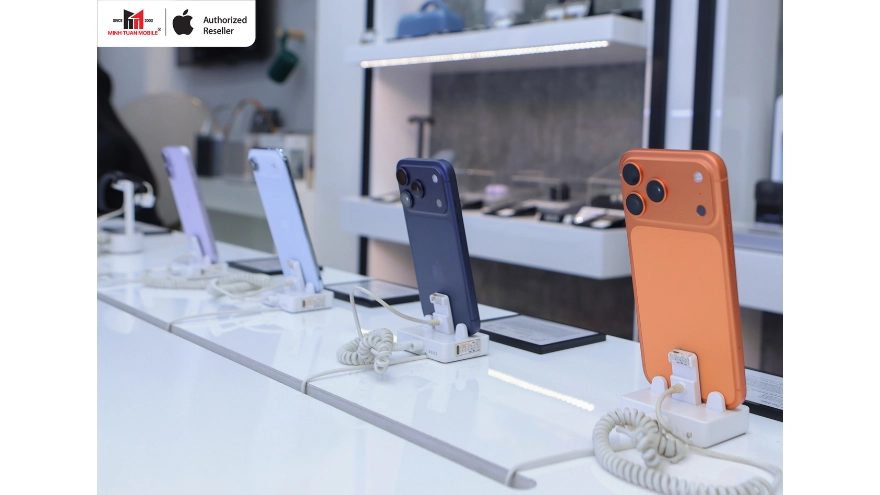 iPhone 17 Pro màu Cam Vũ Trụ sẵn hàng tại Minh Tuấn Mobile