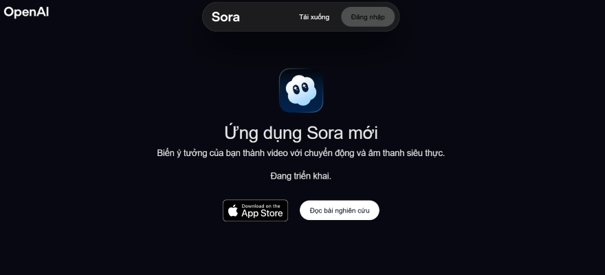 OpenAI thay đổi chính sách bản quyền cho Sora