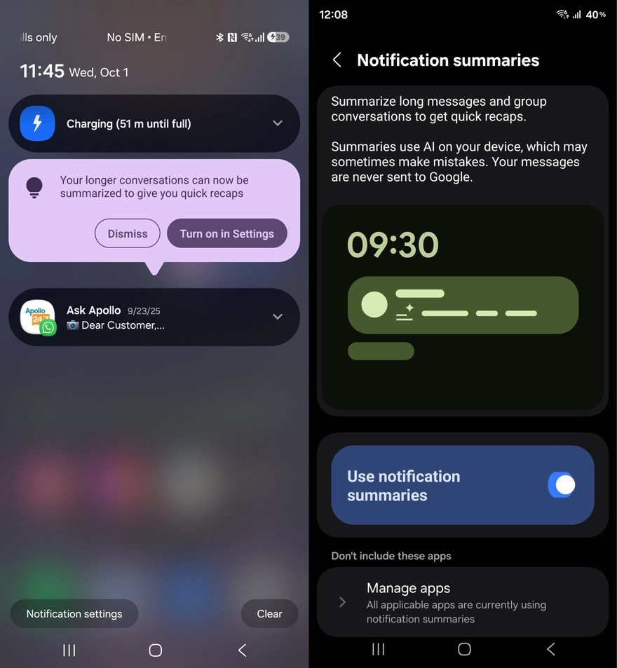 Samsung One UI 8.5 ra mắt tính năng AI tóm tắt thông báo