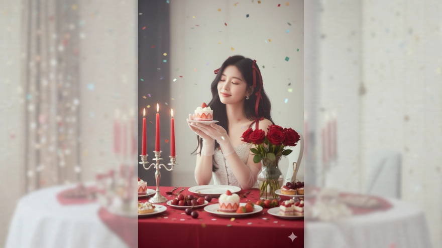 Tạo bộ ảnh sinh nhật cực xinh bằng Gemini chỉ với vài bước