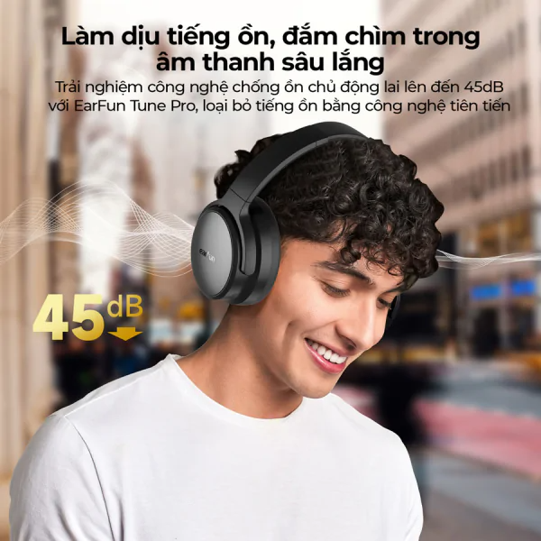 Chống ồn 45db và đàm thoại rõ nét