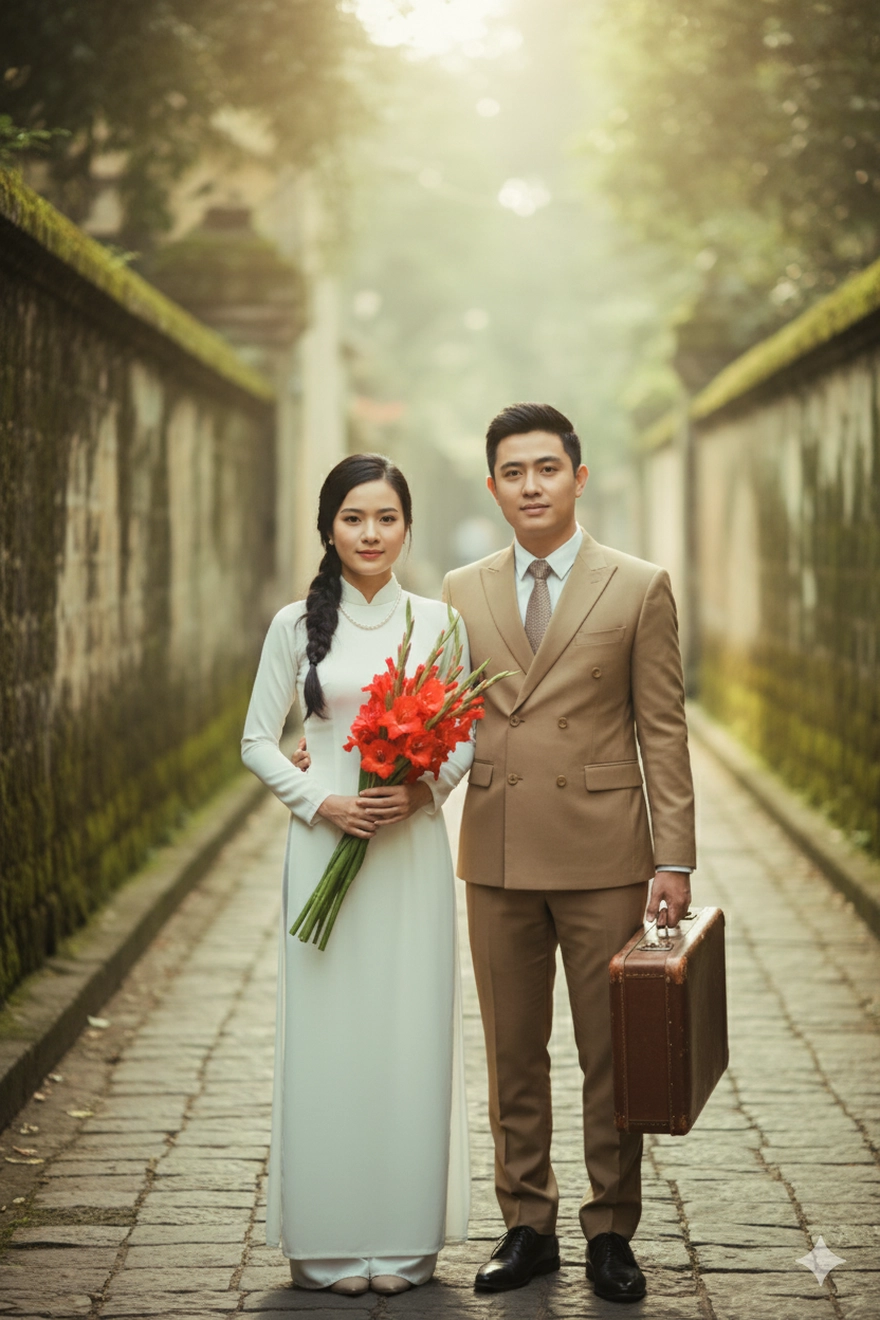 Tổng hợp câu lệnh tạo bộ ảnh cưới thanh xuân thời 7x 8x