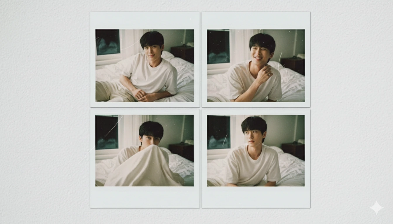 Cách tạo khung 4 ảnh polaroid hot trend Tik Tok