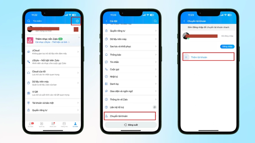 Cách đăng nhập 2 nick Zalo cùng lúc trên iPhone 2025