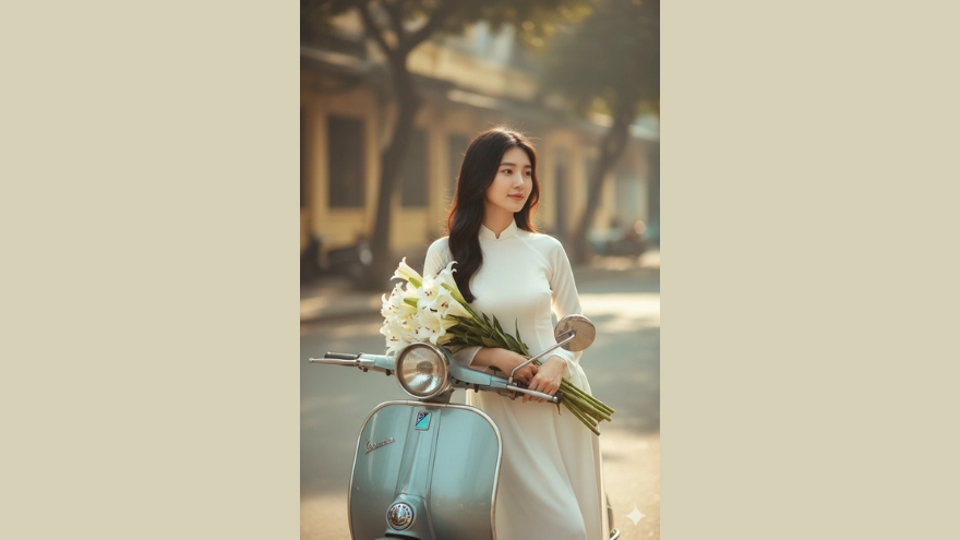 Tổng hợp các prompt áo dài nàng thơ sống ảo cực xinh