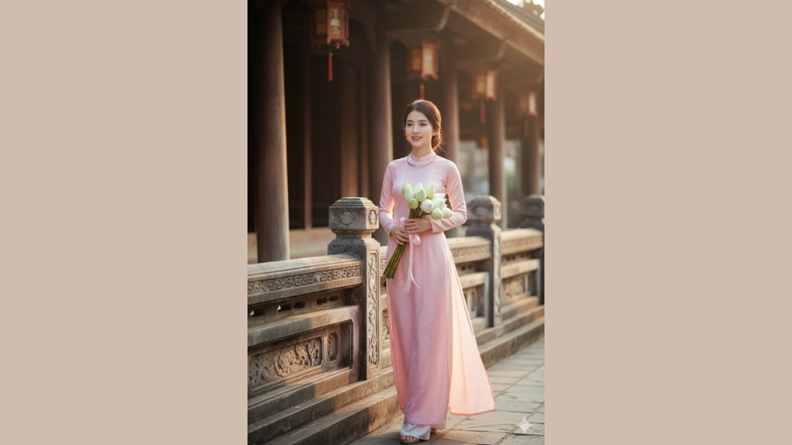 Tổng hợp các prompt áo dài nàng thơ sống ảo cực xinh