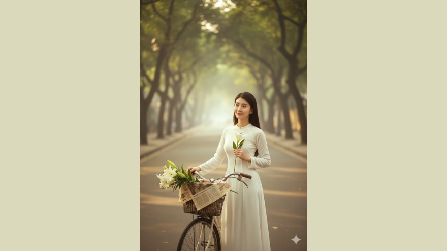 Tổng hợp các prompt áo dài nàng thơ sống ảo cực xinh