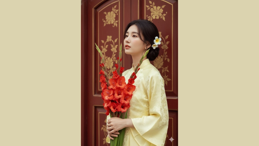 Tổng hợp các prompt áo dài nàng thơ sống ảo cực xinh