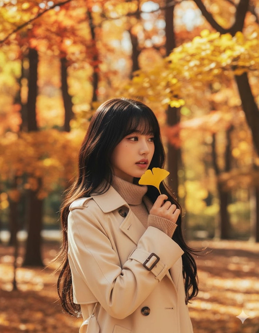 Câu lệnh chụp ảnh mùa thu cực ảo bằng Gemini AI