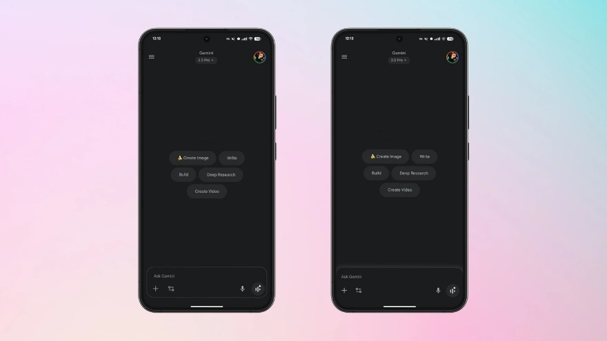 Thanh prompt Gemini được thiết kế lại cực gọn gàng
