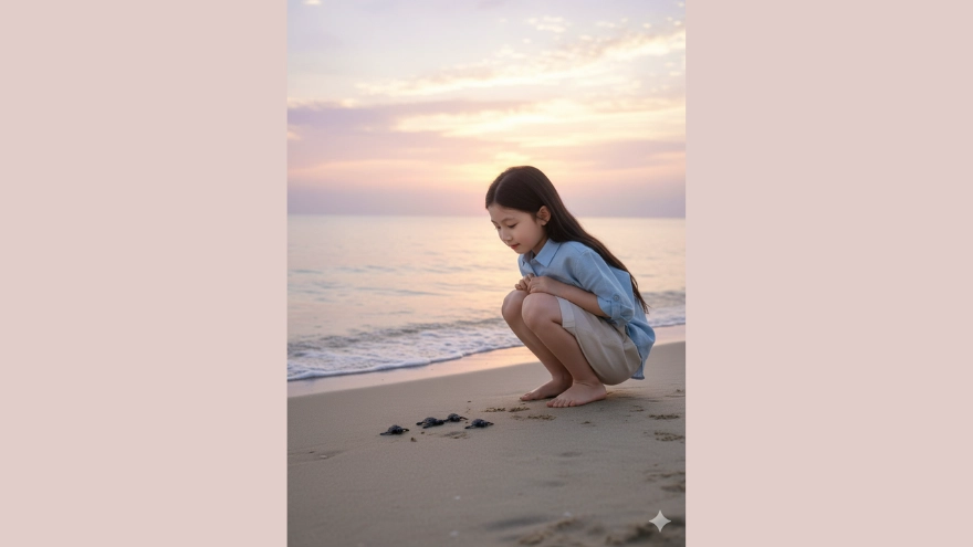 Câu lệnh tạo ảnh bé yêu với thú cưng bằng Gemini