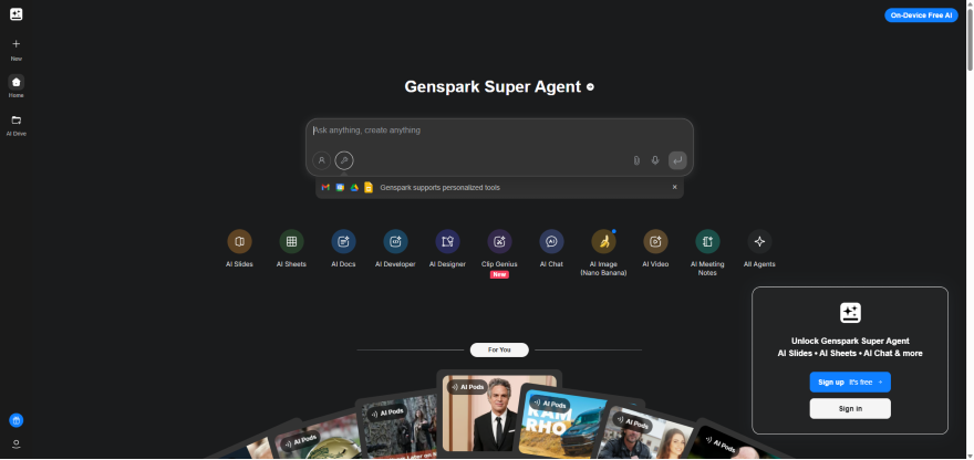 Năng suất x10 với 5 bộ công cụ AI ít người biết đến